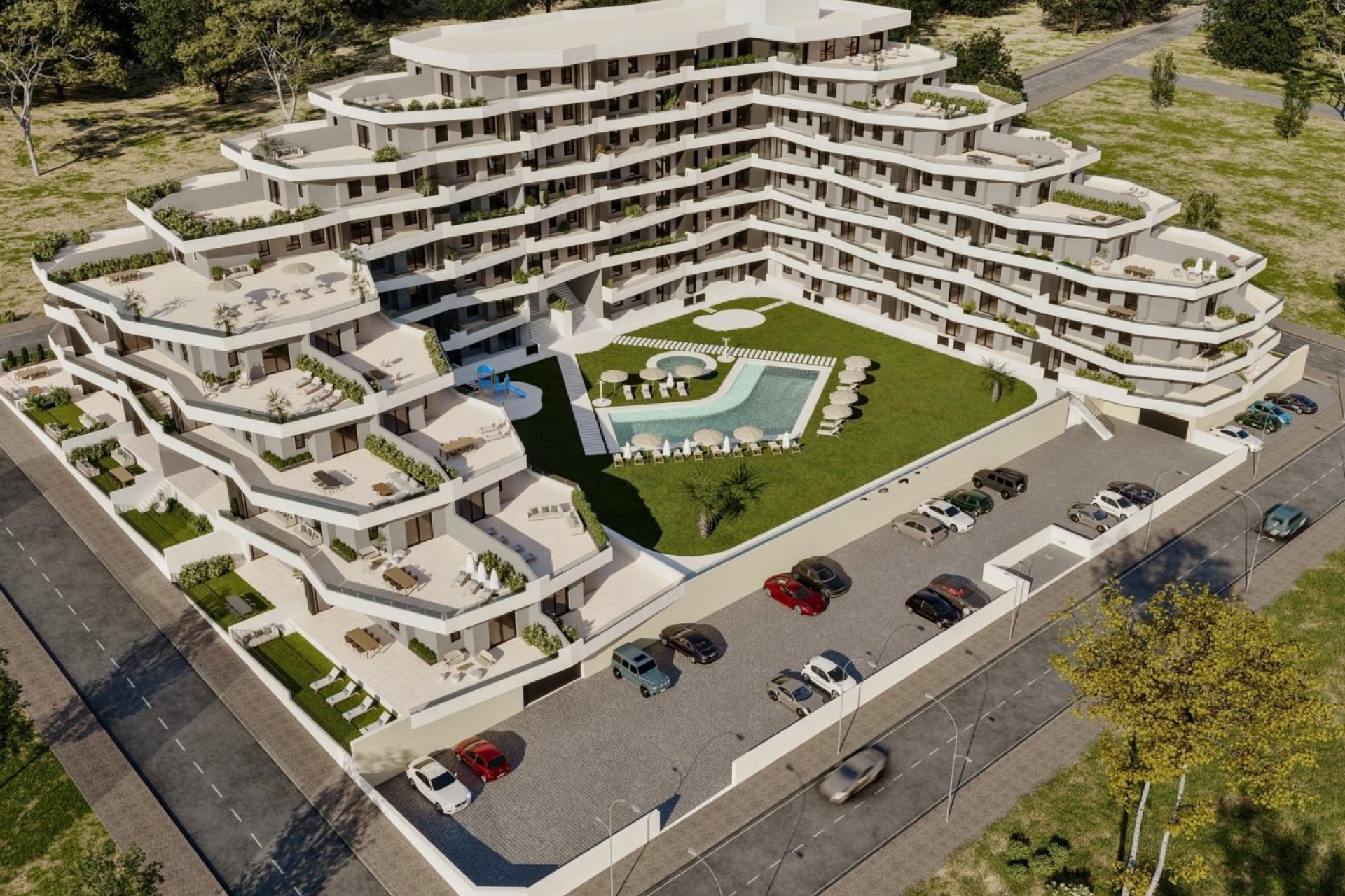 Obra nueva - Apartamento / Dúplex - San Miguel de Salinas