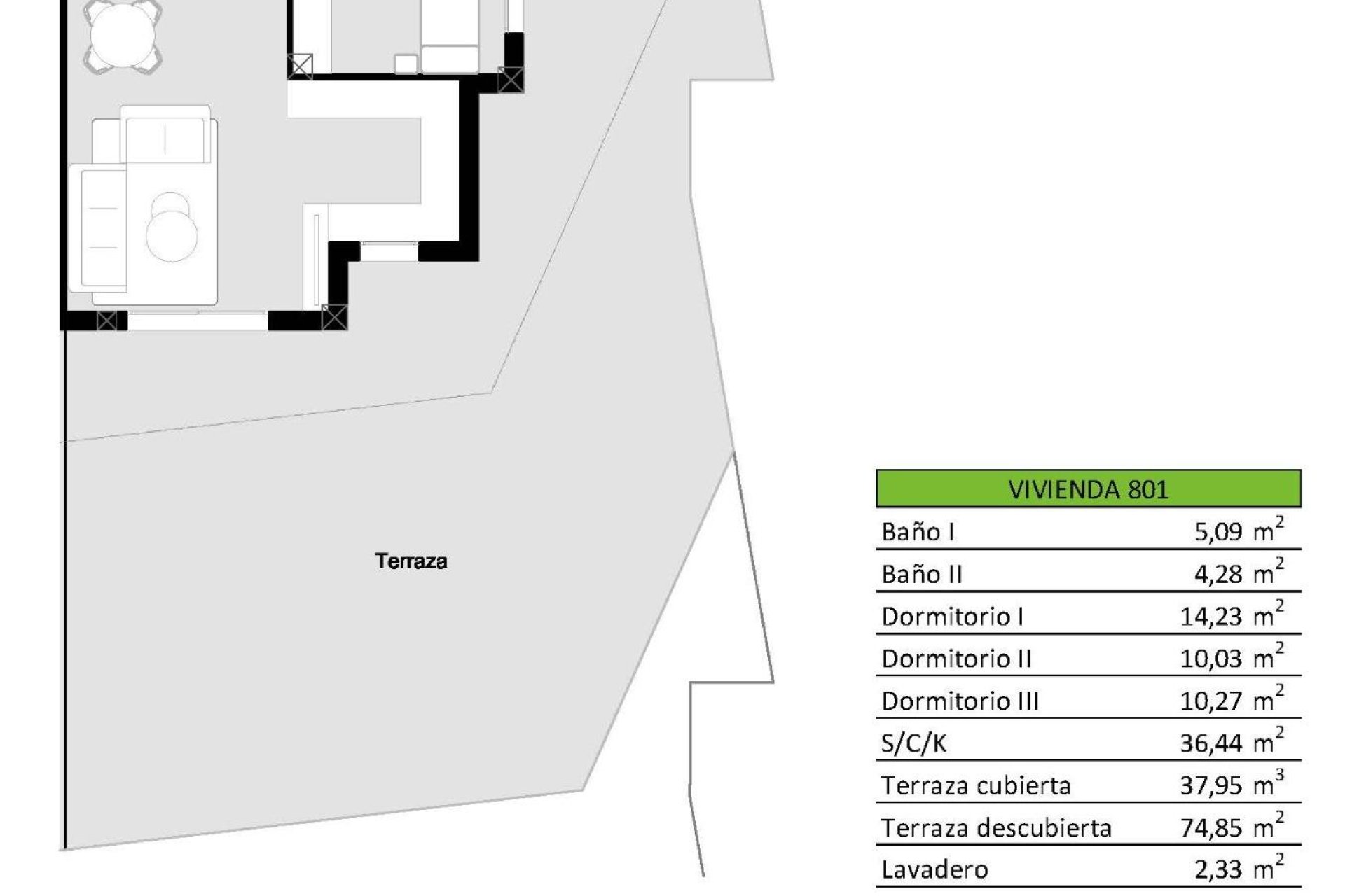 Obra nueva - Apartamento / Dúplex - San Miguel de Salinas