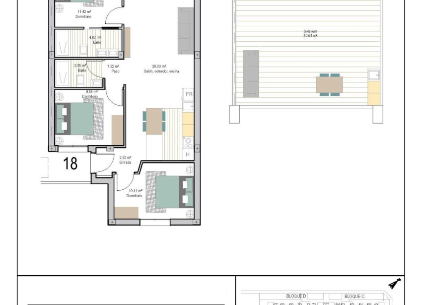 Obra nueva - Apartamento / Dúplex - Torre Pacheco