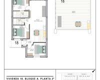Obra nueva - Apartamento / Dúplex - Torre Pacheco