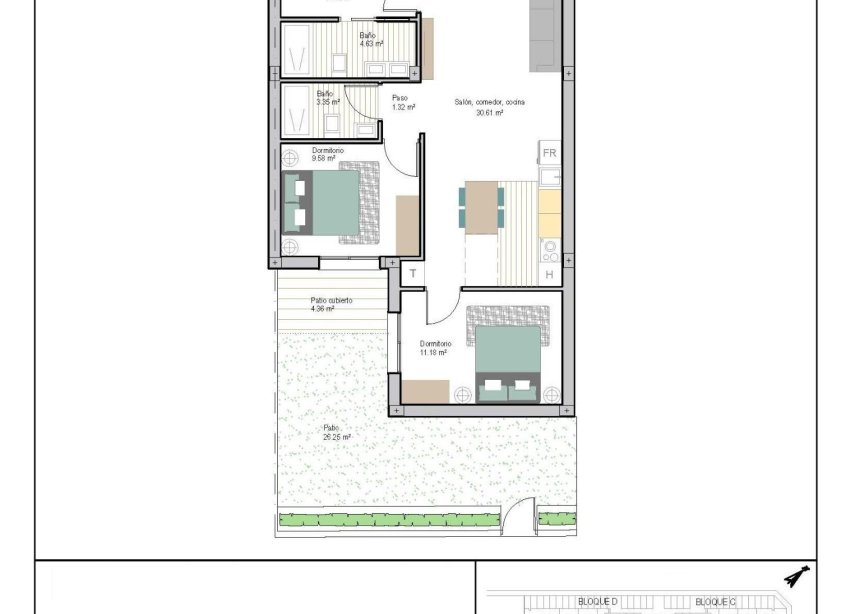 Obra nueva - Apartamento / Dúplex - Torre Pacheco