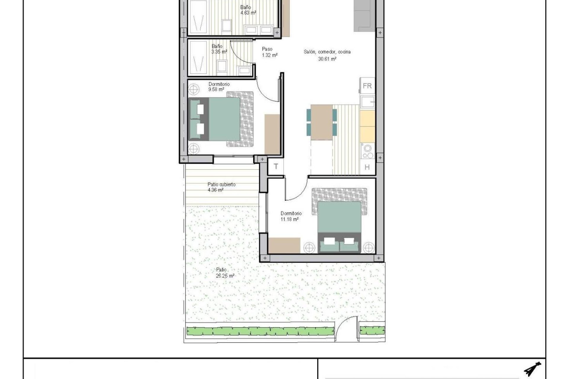 Obra nueva - Apartamento / Dúplex - Torre Pacheco