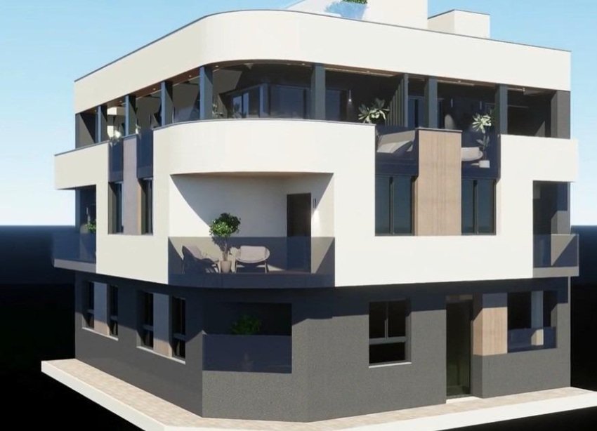 Obra nueva - Apartamento / Dúplex - Torrevieja - Centro