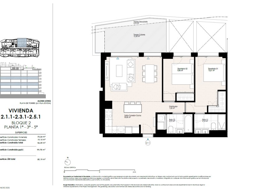Obra nueva - Apartamento / Dúplex - Villajoyosa - Playas Del Torres