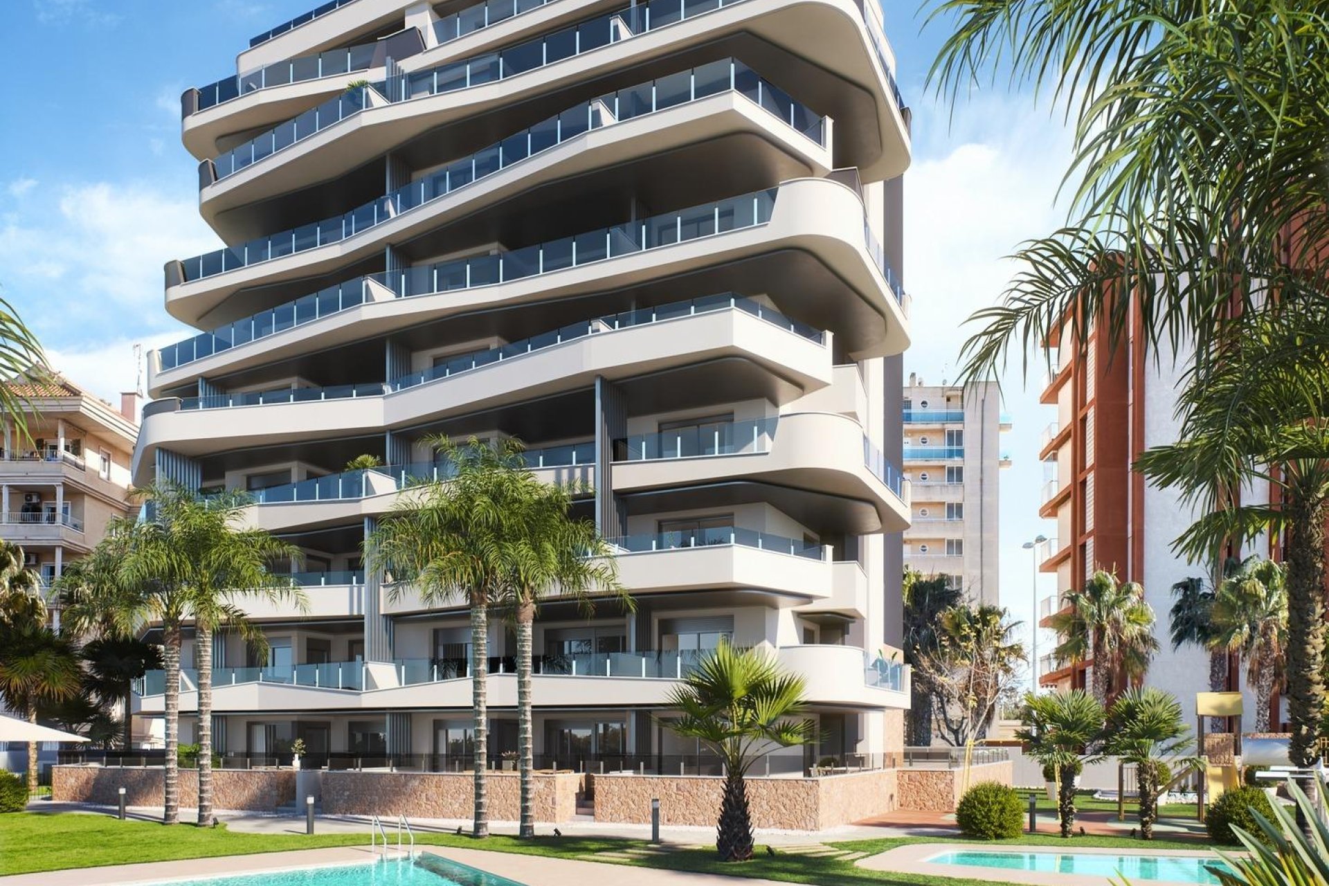 Obra nueva - Apartamento - Guardamar del Segura - Puerto