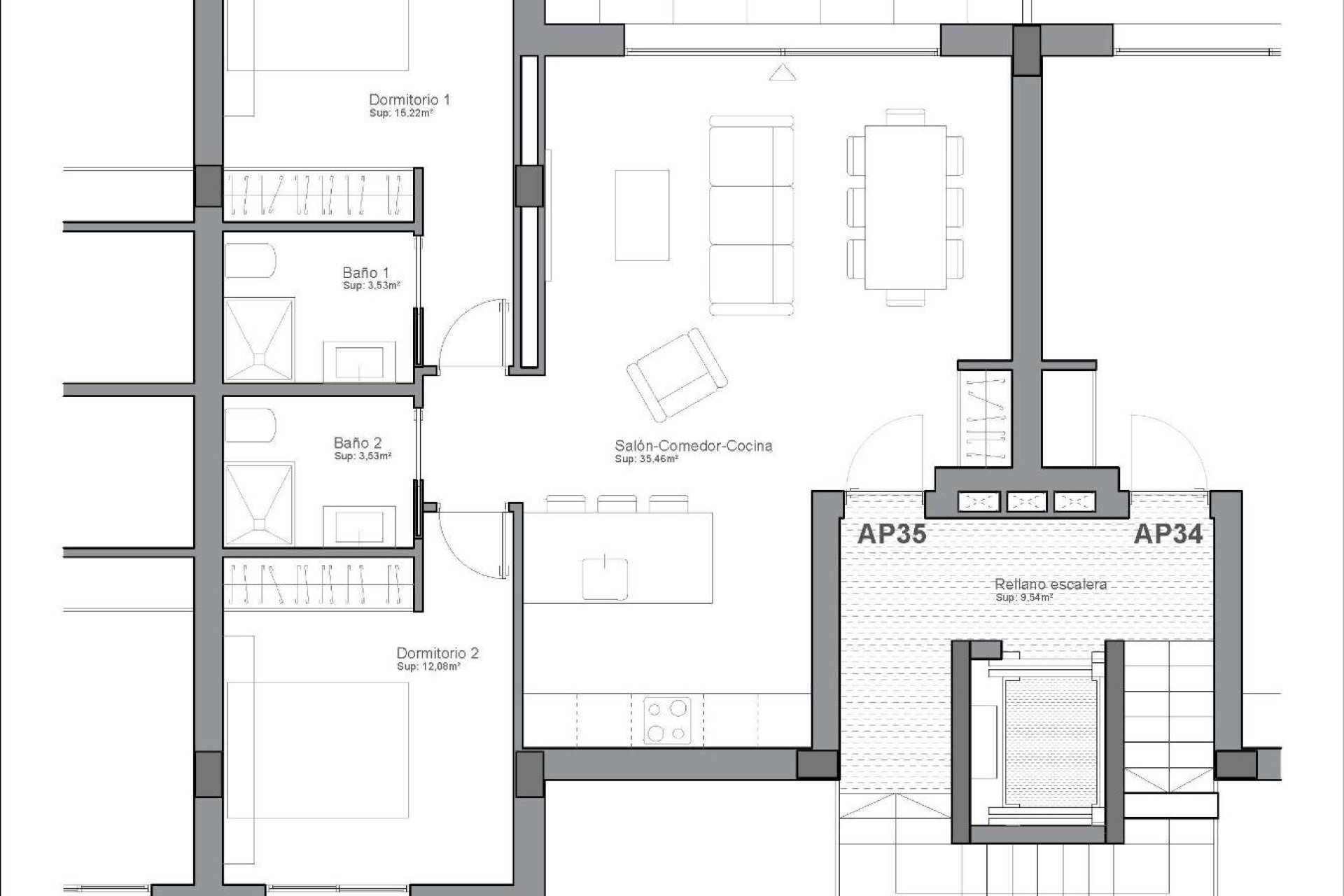 Obra nueva - Apartamento - Guardamar del Segura