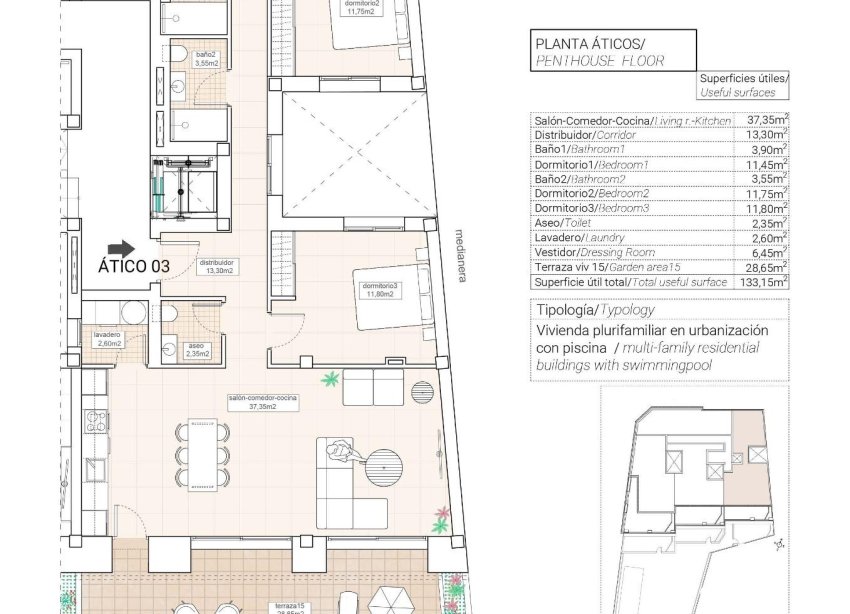 Obra nueva - Apartamento - Hondón de las Nieves - Pueblo