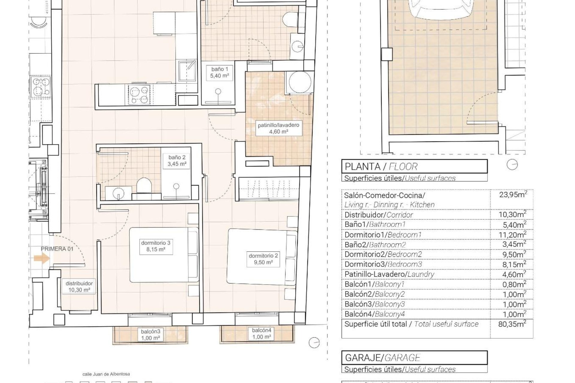 Obra nueva - Apartamento - Hondón de las Nieves - Pueblo