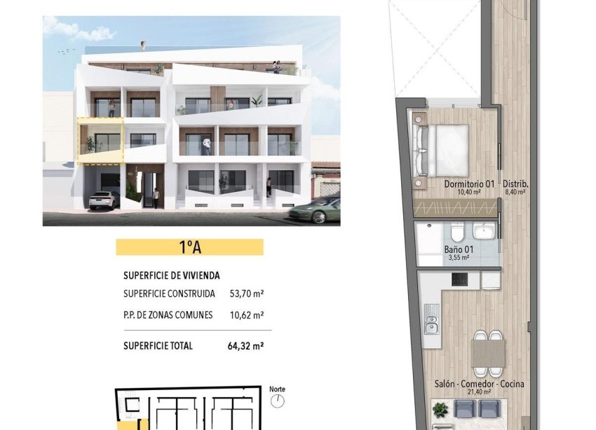 Obra nueva - Apartamento - ﻿Torrevieja (Alicante) - Torrevieja