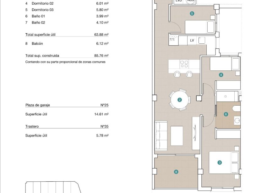 Obra nueva - Apartamento - Jacarilla - pueblo