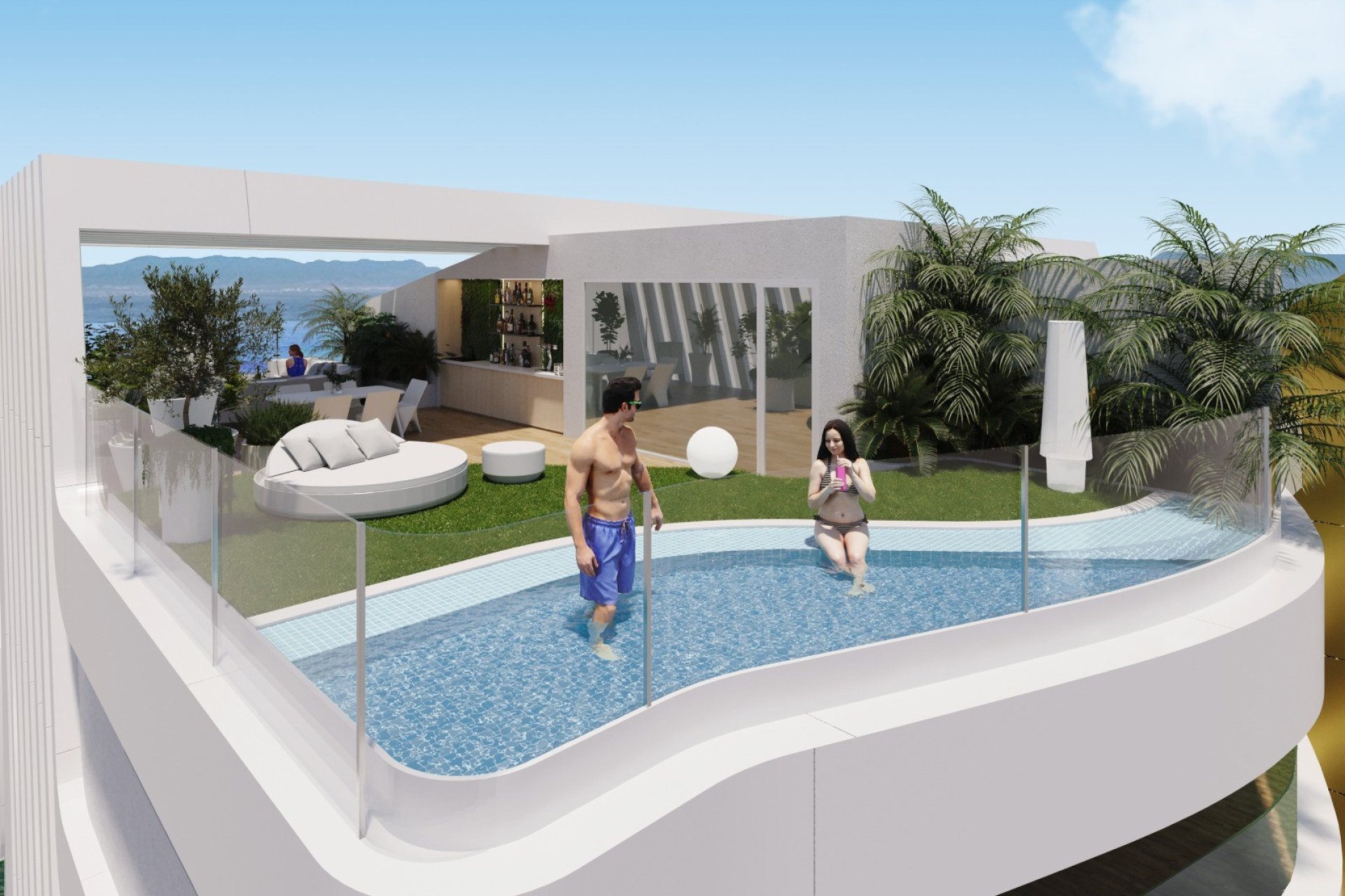 Obra nueva - Apartamento - La Manga del Mar Menor
