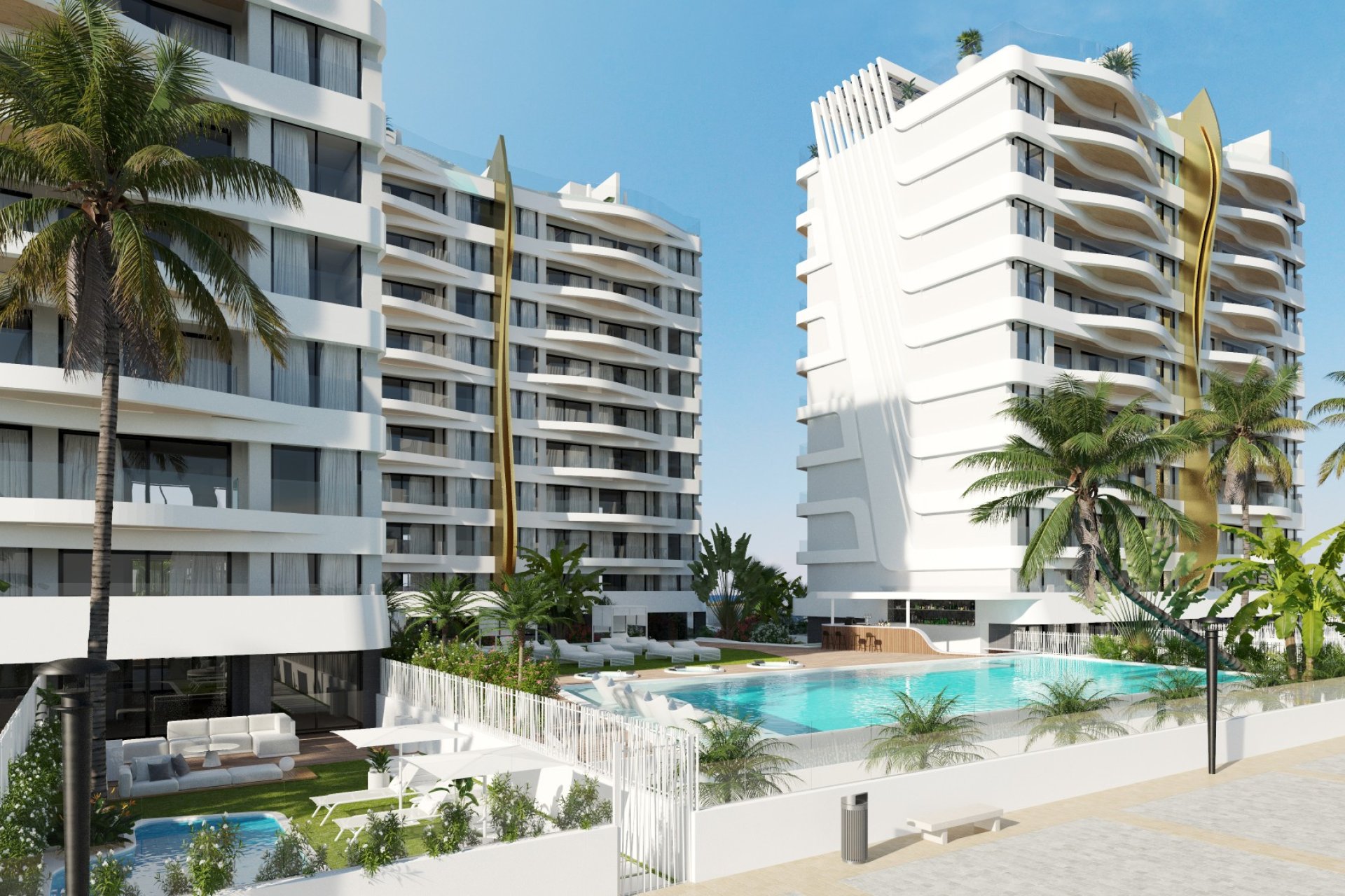 Obra nueva - Apartamento - La Manga del Mar Menor