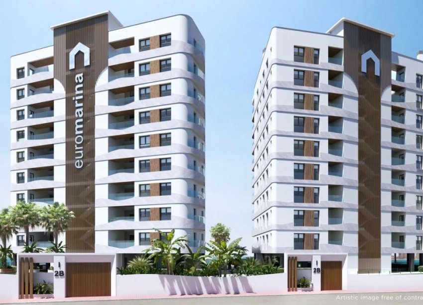 Obra nueva - Apartamento - La Manga del Mar Menor