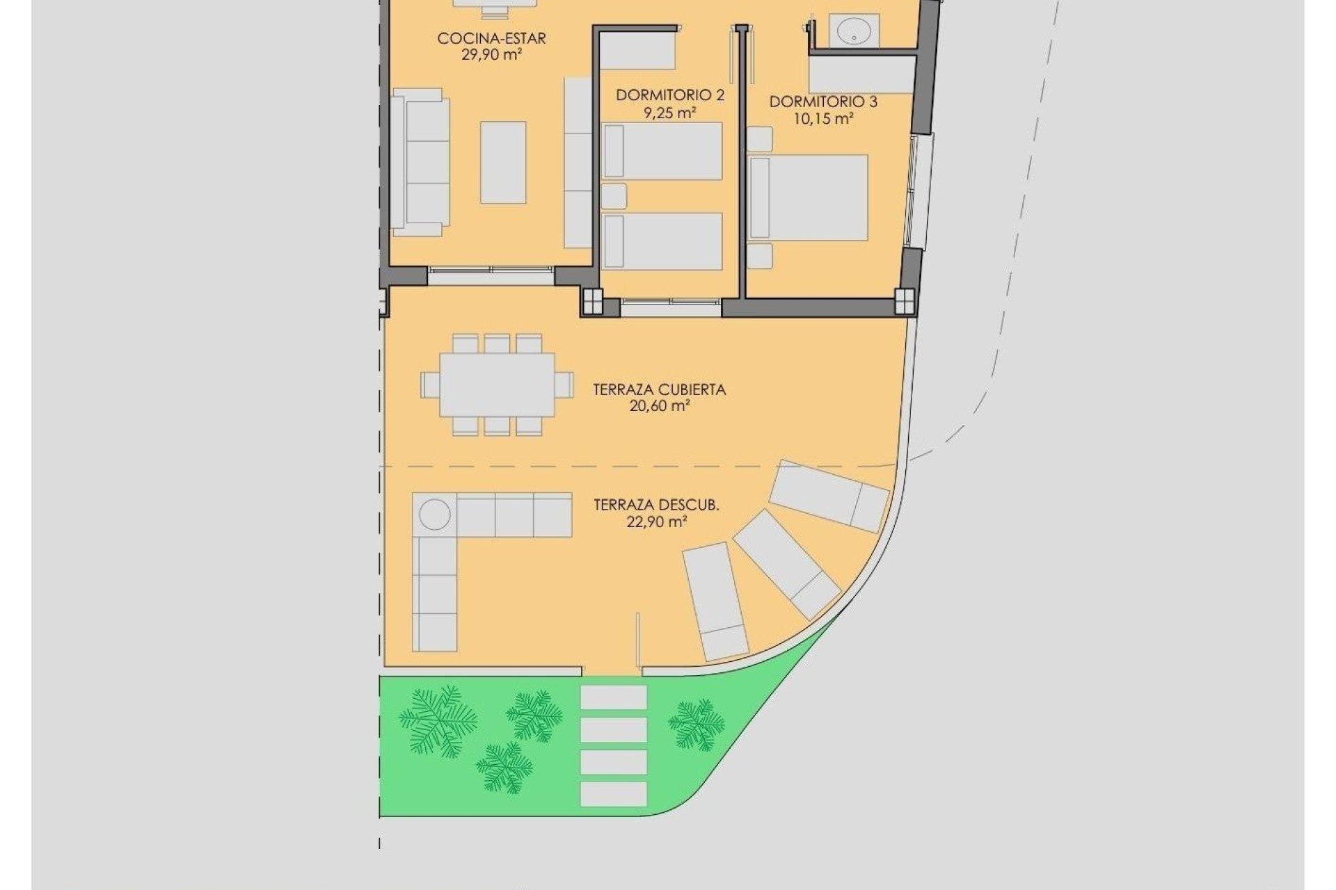 Obra nueva - Apartamento - Los Alcazares - Serena Golf