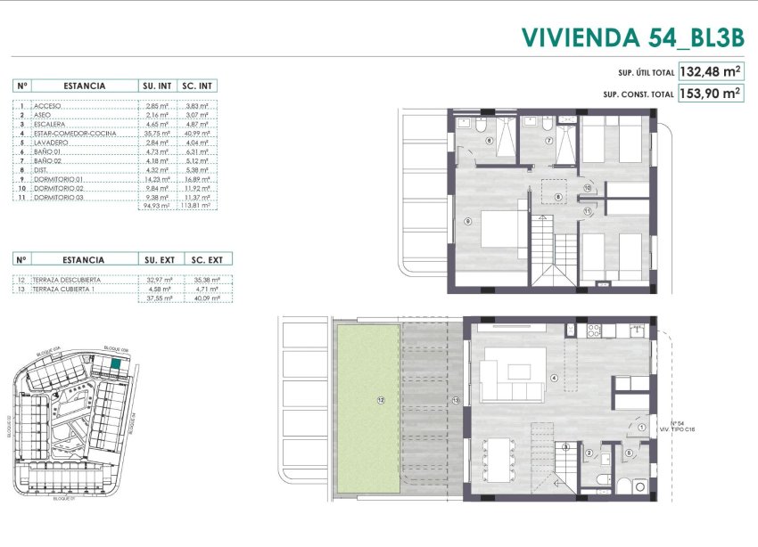 Obra nueva - Apartamento - Monforte del Cid - Alenda Golf