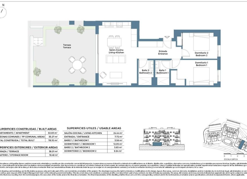 Obra nueva - Apartamento - Murcia - Corvera Hills Golf