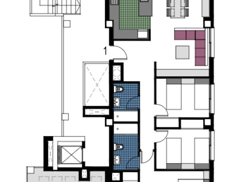 Obra nueva - Apartamento - Orihuela Costa - Mil Palmeras
