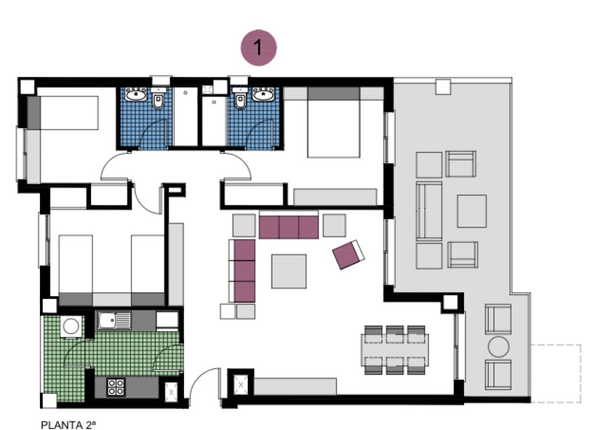 Obra nueva - Apartamento - Orihuela Costa - Mil Palmeras