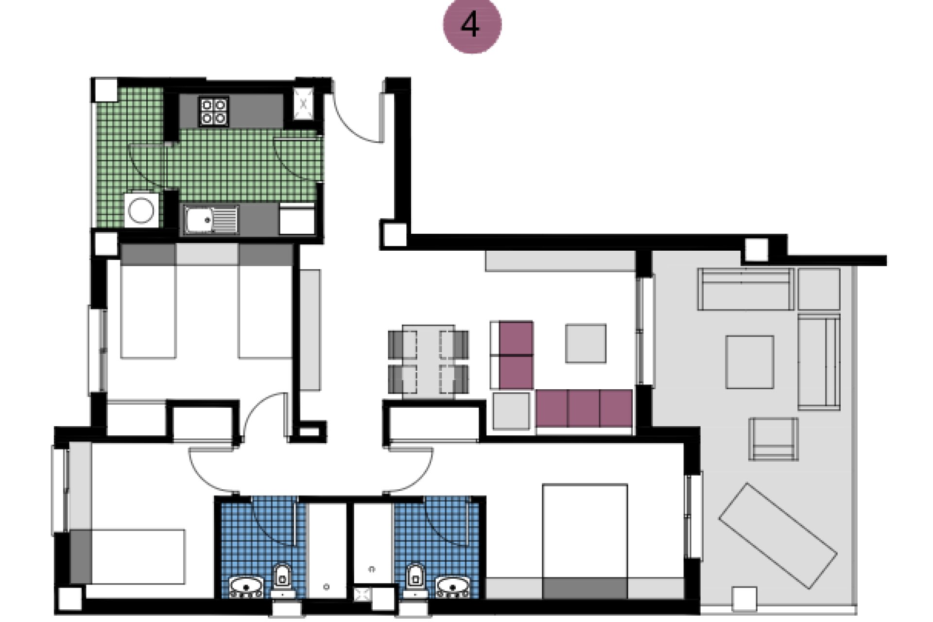 Obra nueva - Apartamento - Orihuela Costa - Mil Palmeras