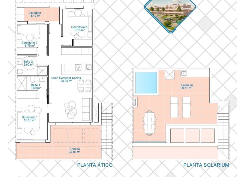 Obra nueva - Apartamento - Pilar de la Horadada - Lo Monte