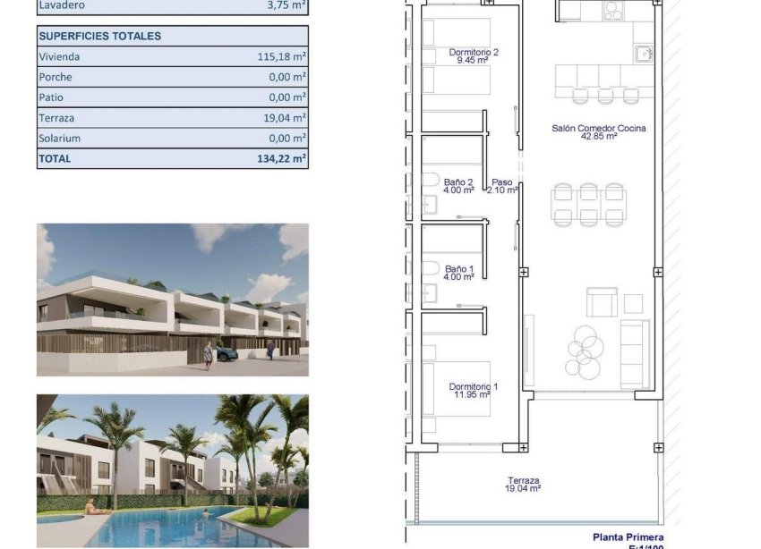Obra nueva - Apartamento - Pilar de la Horadada - pueblo
