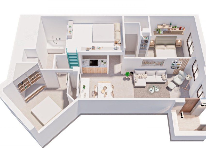 Obra nueva - Apartamento - Pilar de la Horadada