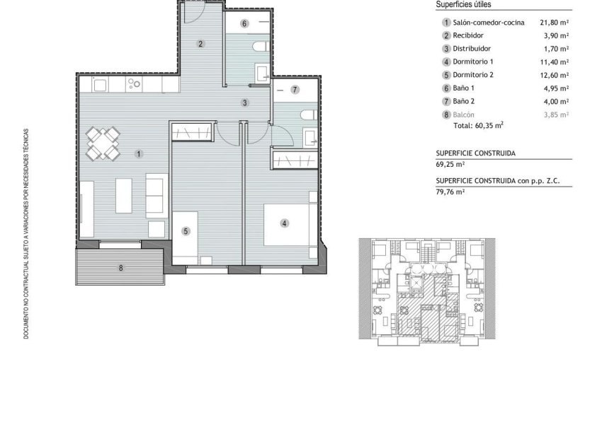 Obra nueva - Apartamento - Puerto de Mazarron