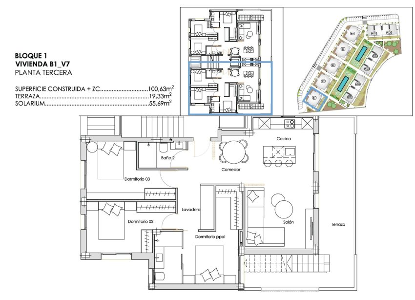 Obra nueva - Apartamento - Torre Pacheco