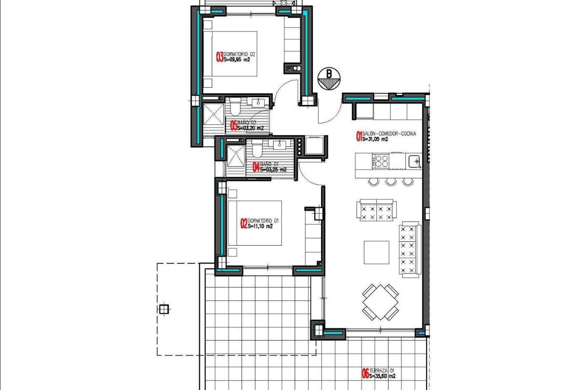 Obra nueva - Apartamento - Torrevieja - Aguas Nuevas