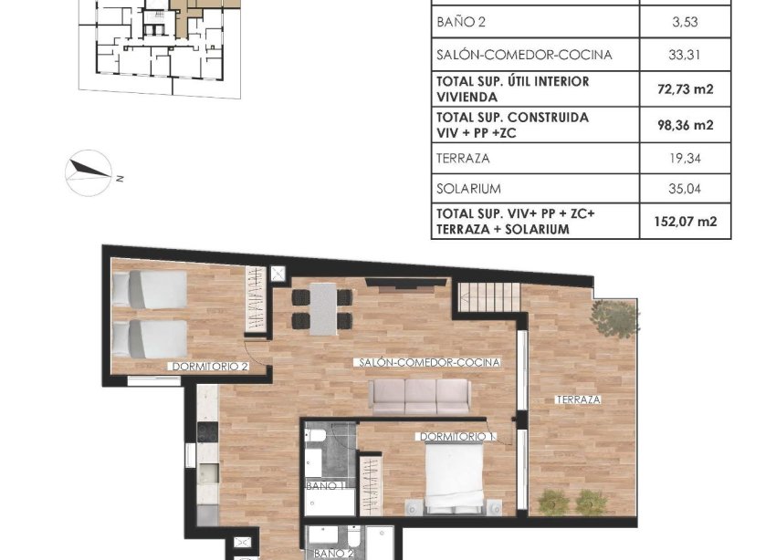 Obra nueva - Apartamento - Torrevieja - Parque de Las Naciones