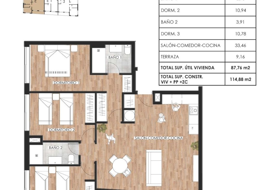 Obra nueva - Apartamento - Torrevieja - Parque de Las Naciones