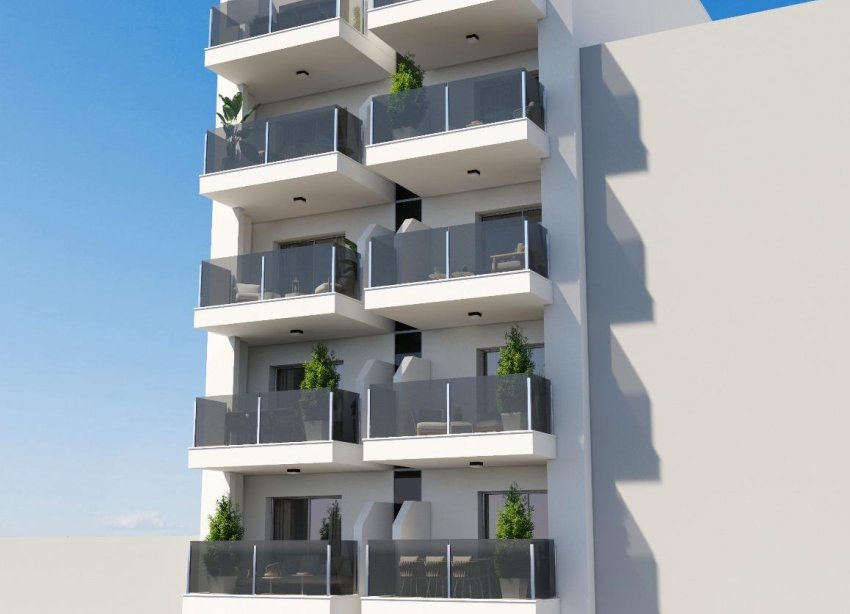 Obra nueva - Apartamento - Torrevieja - Playa de El Cura