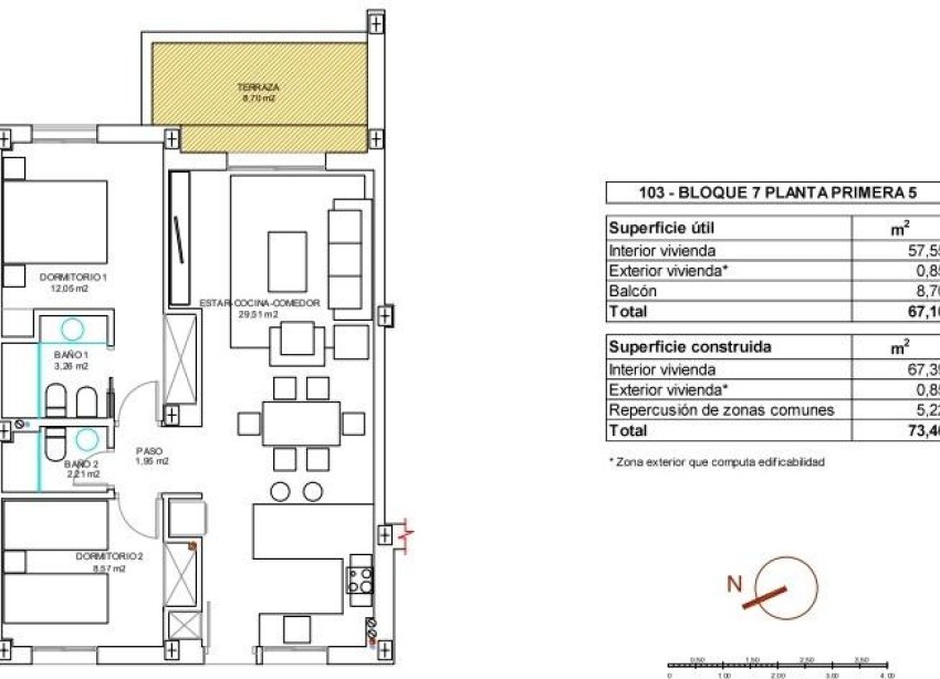 Obra nueva - Apartamento - Vera