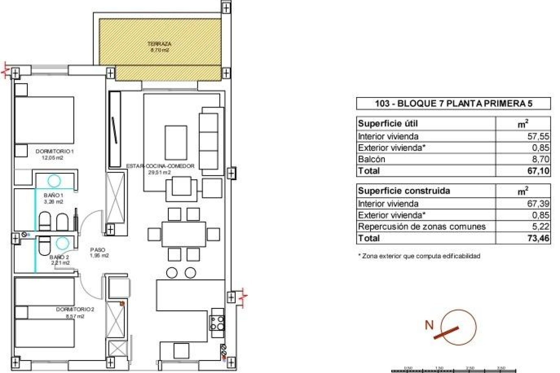 Obra nueva - Apartamento - Vera