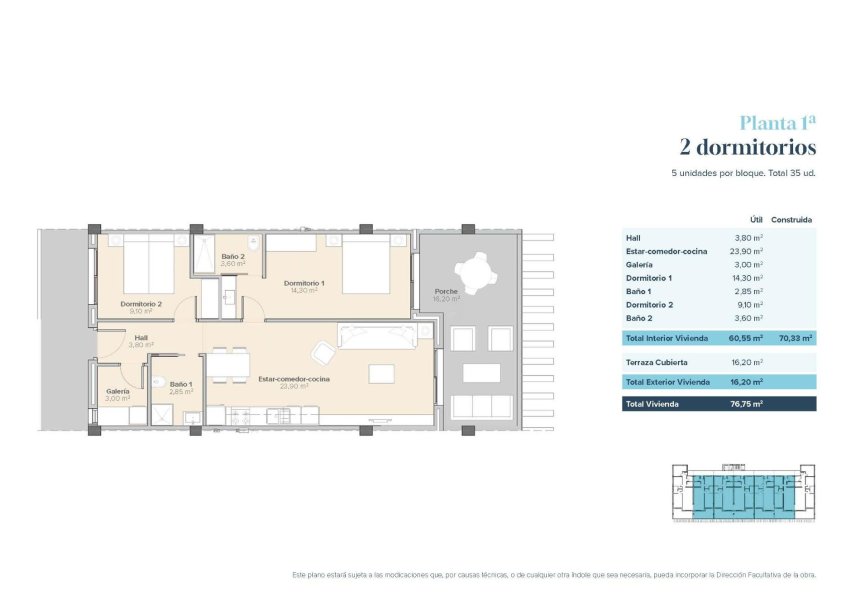 Obra nueva - Apartamento - Vera