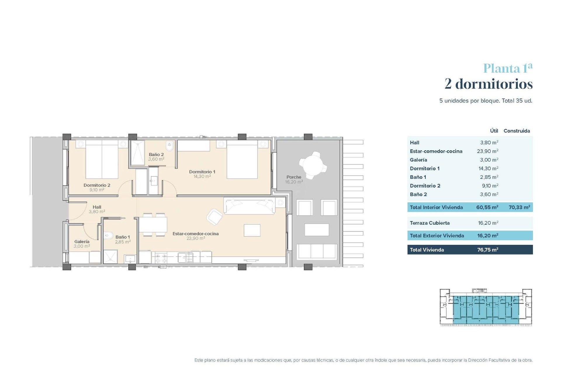 Obra nueva - Apartamento - Vera