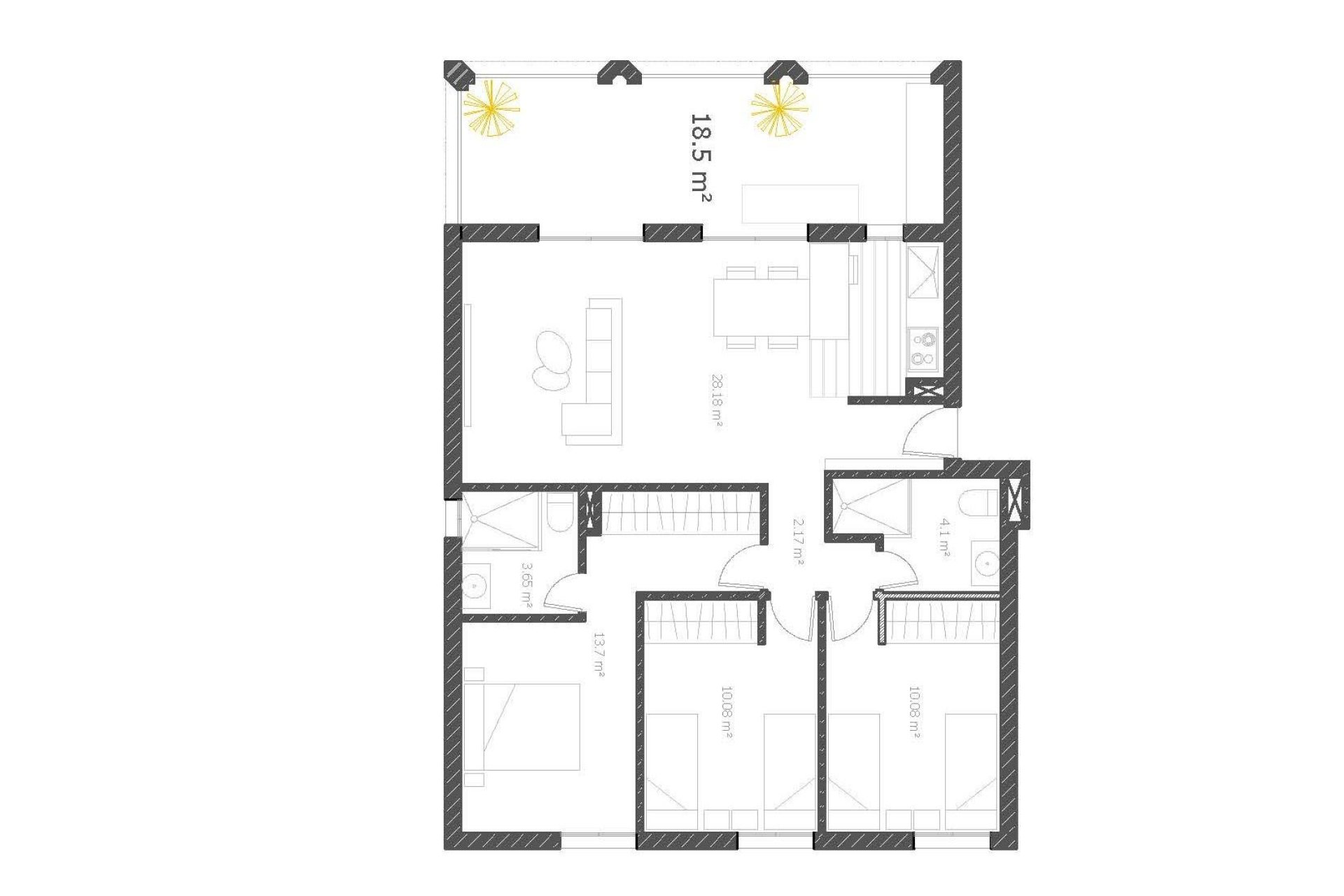Obra nueva - Apartamento - Villajoyosa - Cala Mallaeta