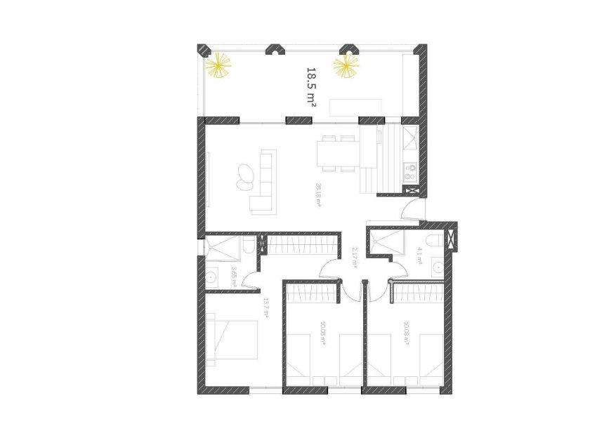 Obra nueva - Apartamento - Villajoyosa