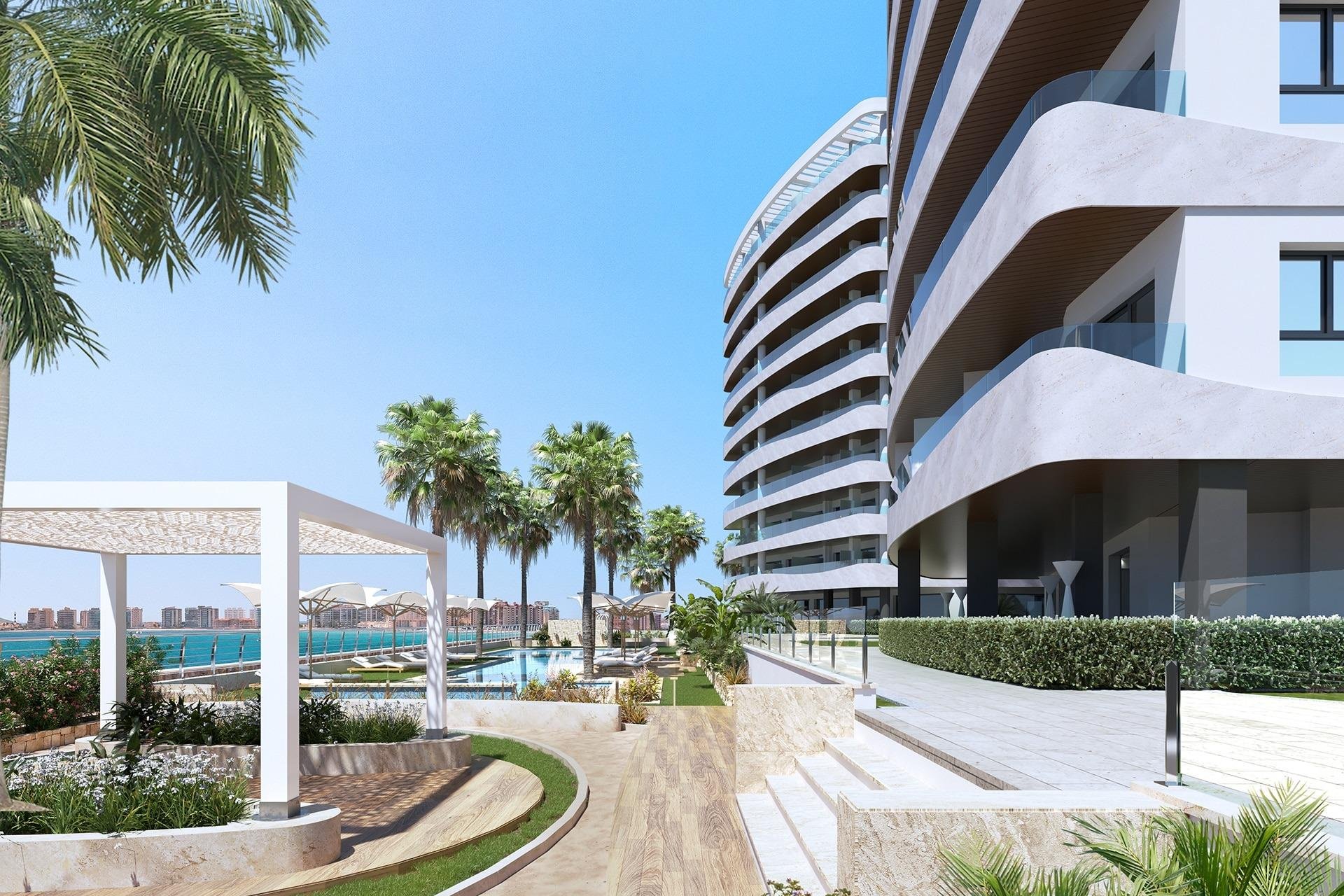 Obra nueva - Apartment - La Manga del Mar Menor - 1ª Linea Del Mar Mediterraneo