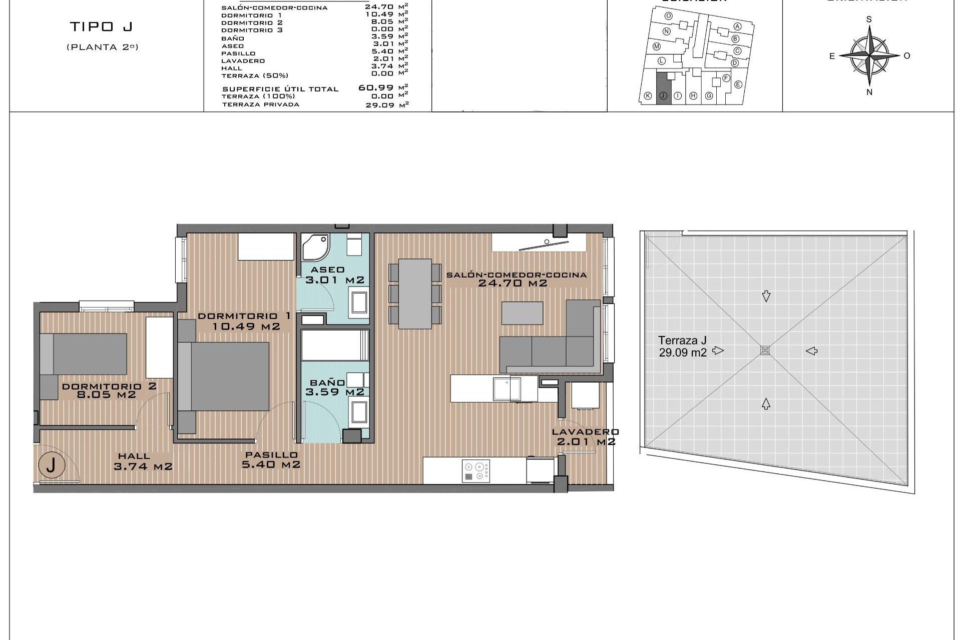 Obra nueva - Apartmento - Algorfa - Pueblo