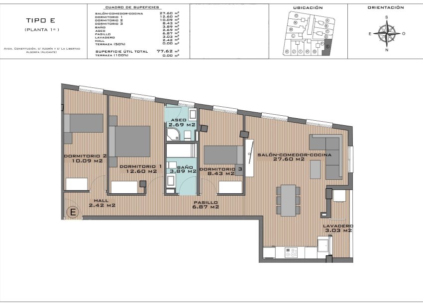 Obra nueva - Apartmento - Algorfa - Pueblo