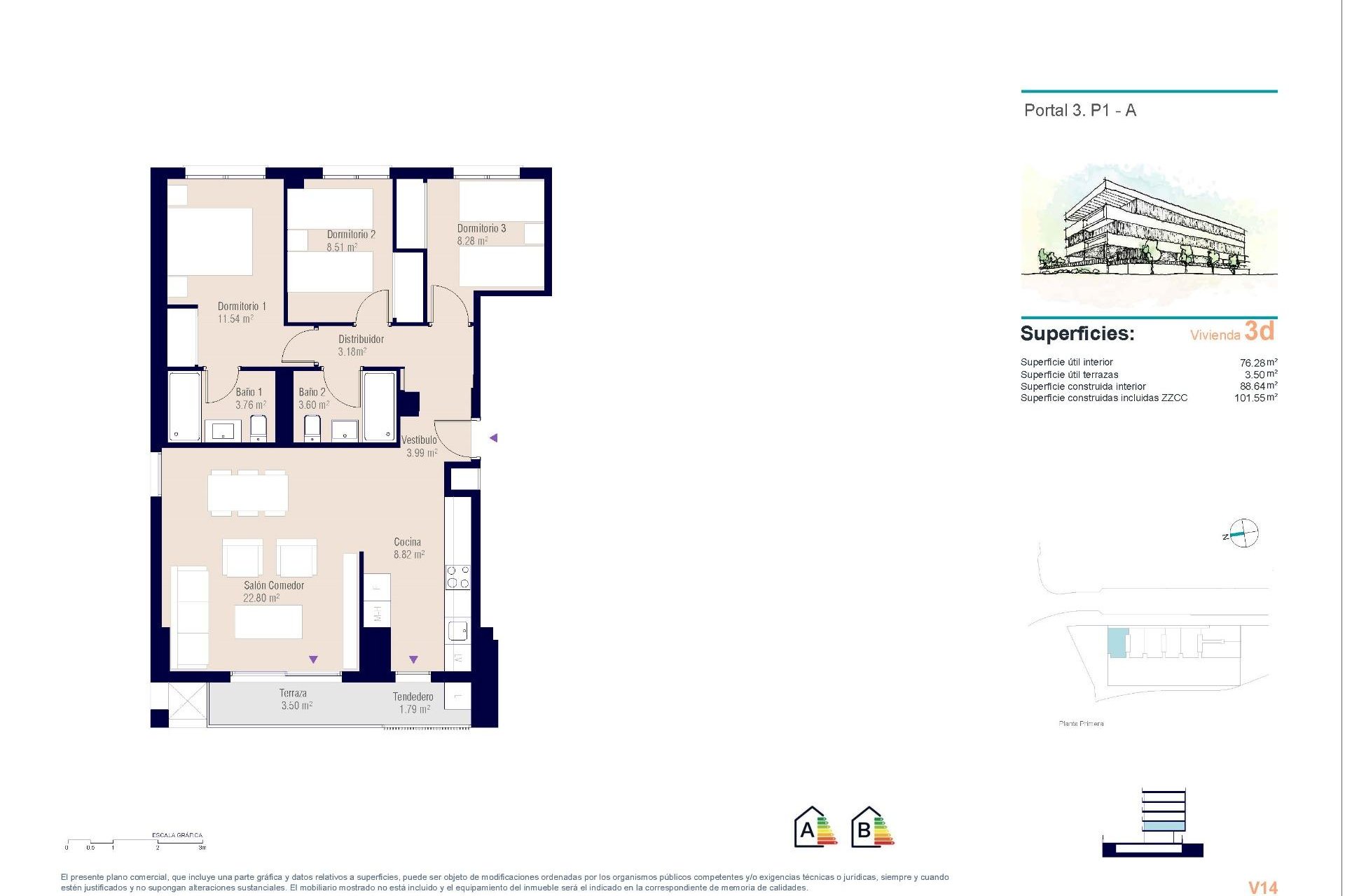 Obra nueva - Apartmento - Alicante - San Agustín-PAU 2