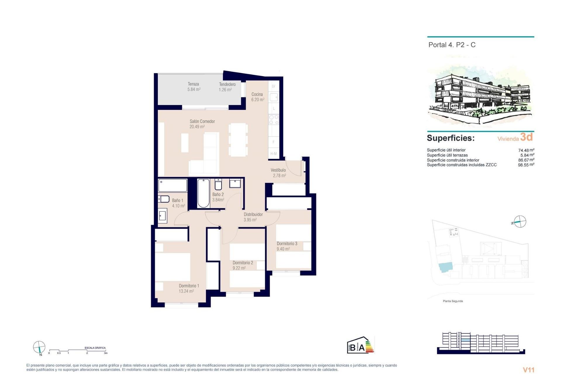 Obra nueva - Apartmento - Alicante - San Agustín-PAU 2