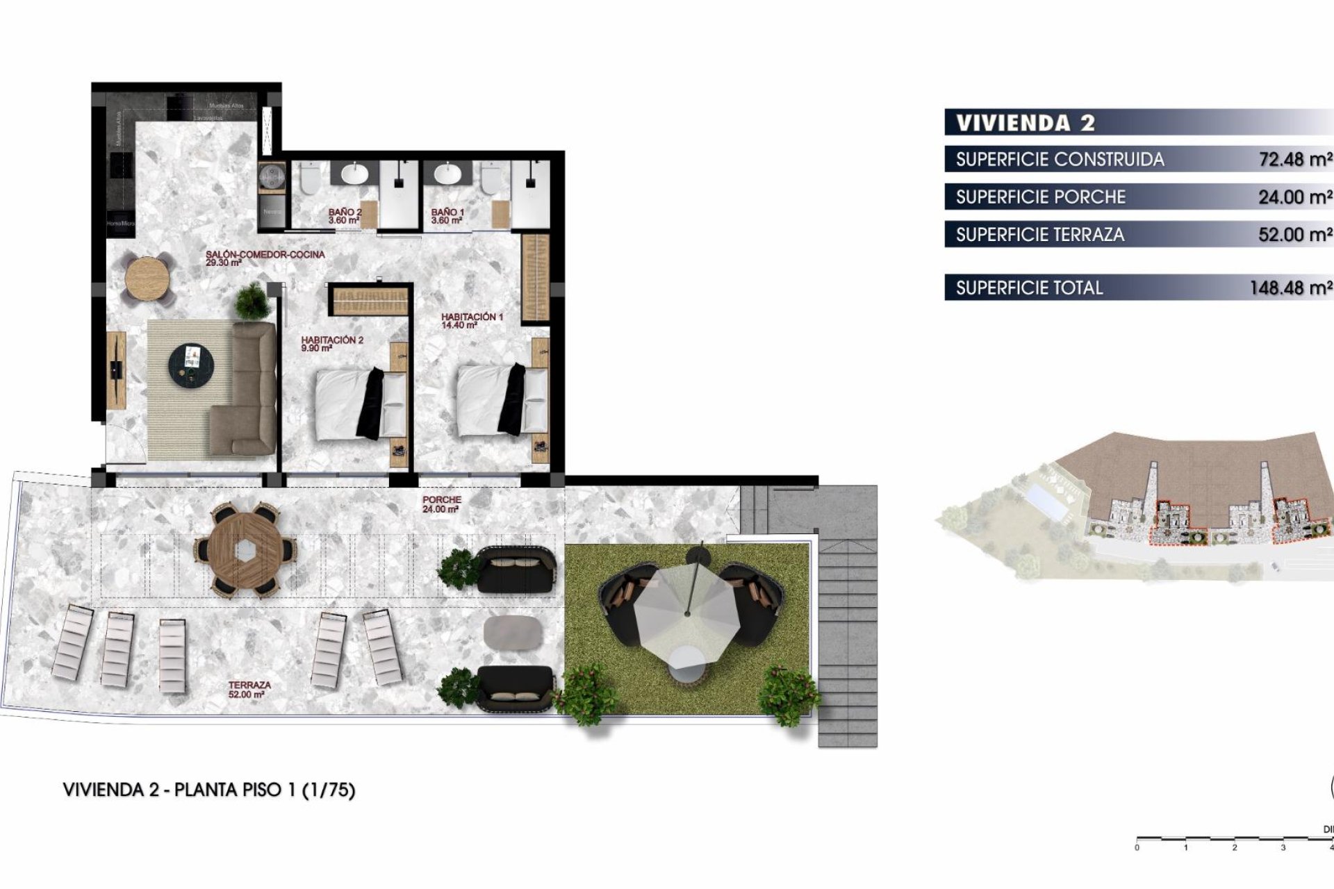 Obra nueva - Apartmento - Finestrat - Balcón De Finestrat