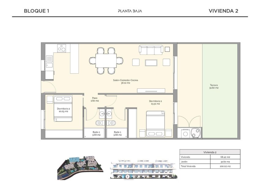 Obra nueva - Apartmento - Finestrat - Puig Campana Golf