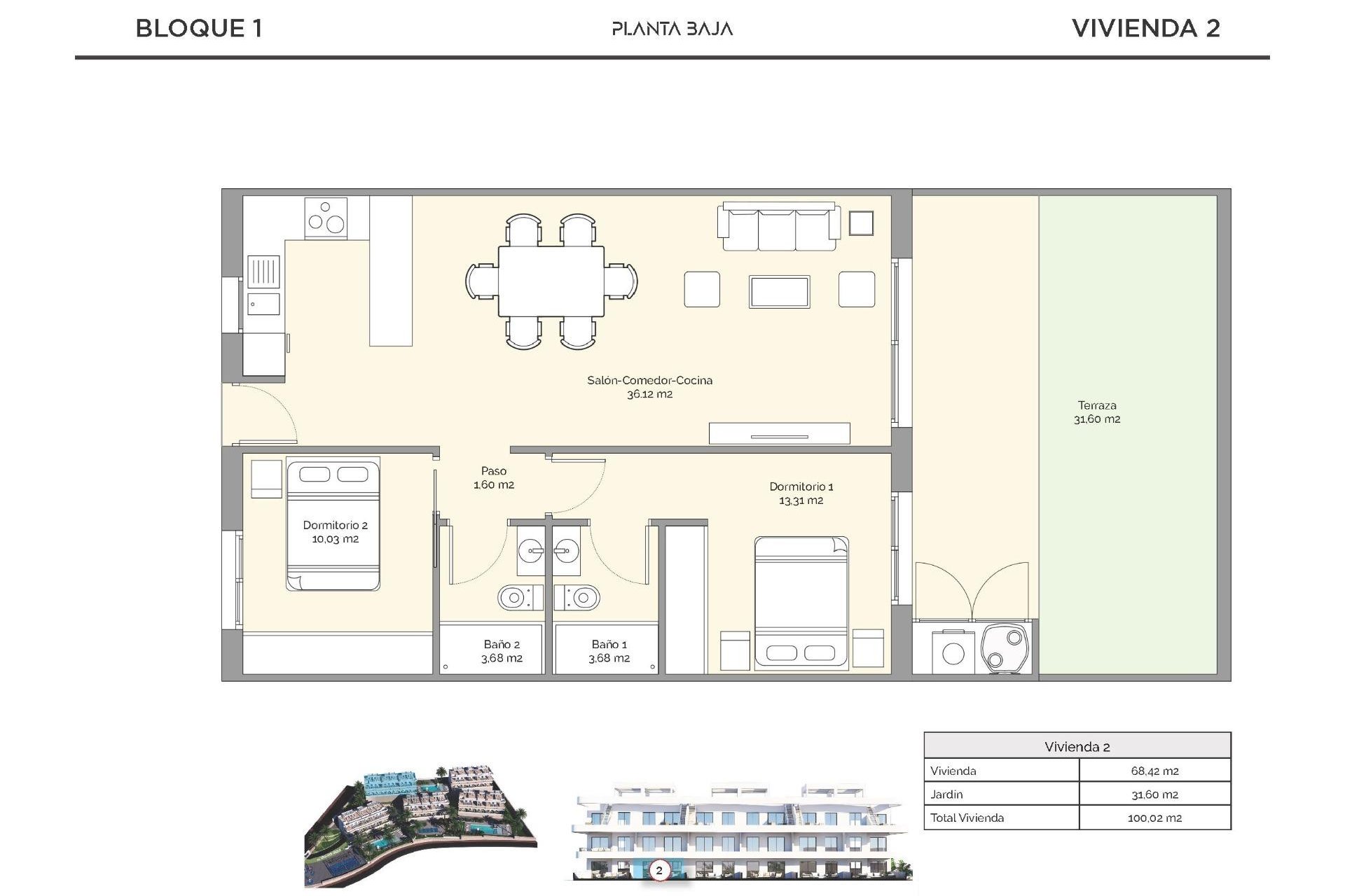 Obra nueva - Apartmento - Finestrat - Puig Campana Golf