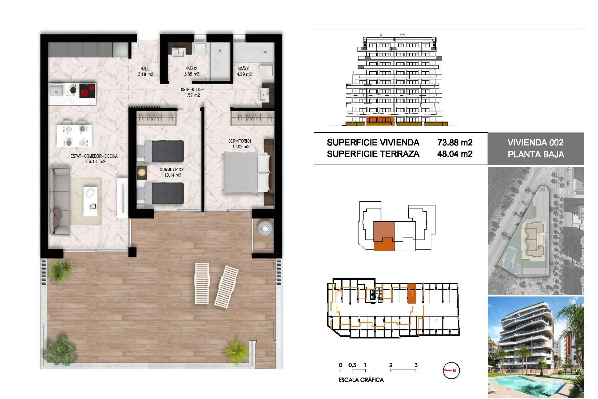 Obra nueva - Apartmento - Guardamar del Segura - Puerto