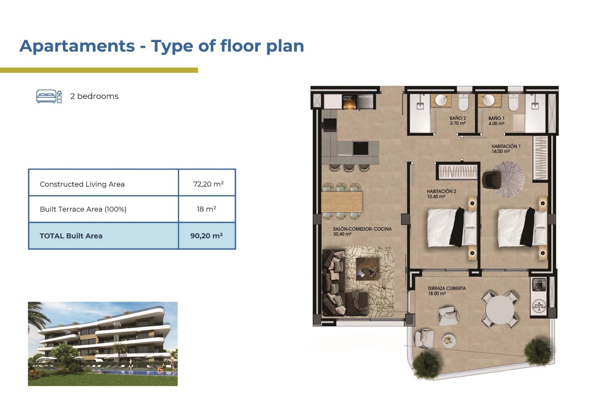 Obra nueva - Apartmento - Orihuela Costa - La Ciñuelica