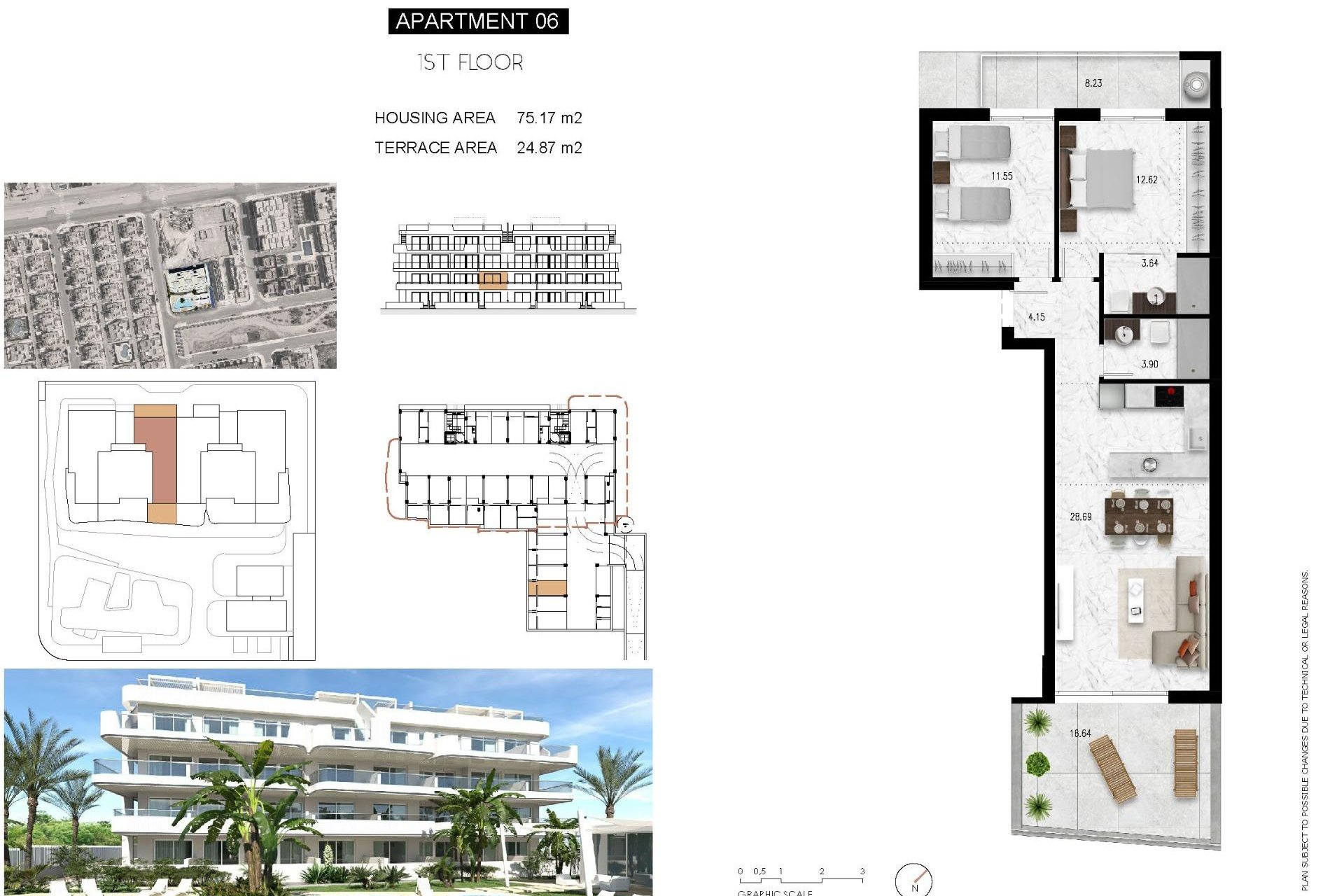 Obra nueva - Apartmento - Orihuela Costa - Lomas de Cabo Roig