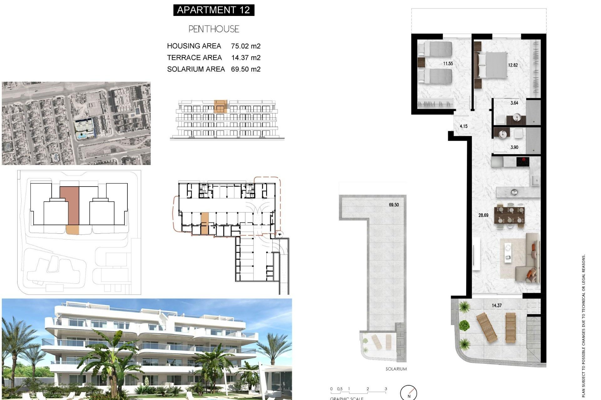 Obra nueva - Apartmento - Orihuela Costa - Lomas de Cabo Roig